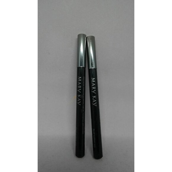 Mary Kay Liquid Eyeliner Pen BLACK~ Lot of 2 Full Size - Picture 1 of 4